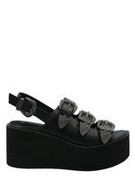 Sandalia Mujer Lola Negro Azaleia