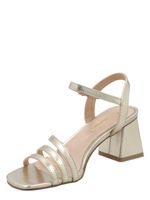 Sandalia Mujer Liron Dorado Azaleia