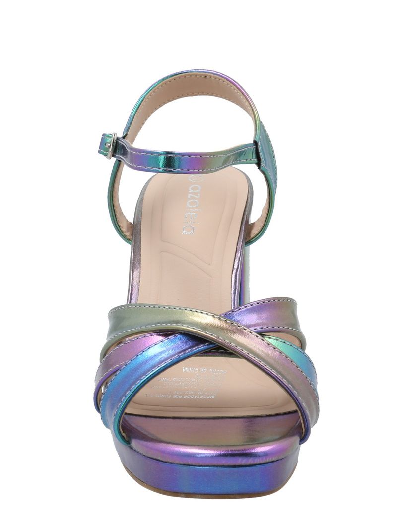 Sandalia Mujer Kefira Tornasol Azaleia