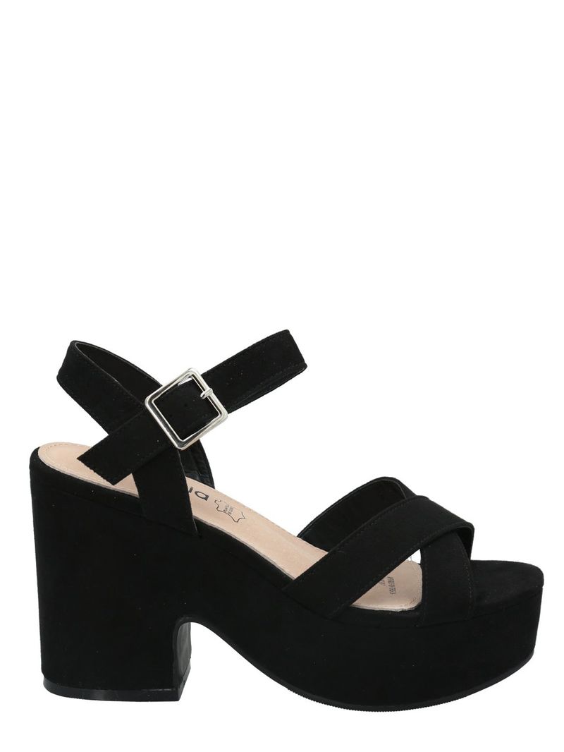 Sandalia Mujer Levana Negro Azaleia