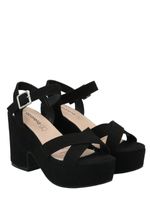 Sandalia Mujer Levana Negro Azaleia