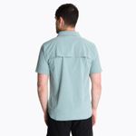 Camisa Manga Corta Hombre Akaroa Gris Claro Merrell