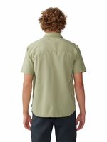 Camisa Manga Corta Hombre Trail Sender Verde Mountain Hardwear