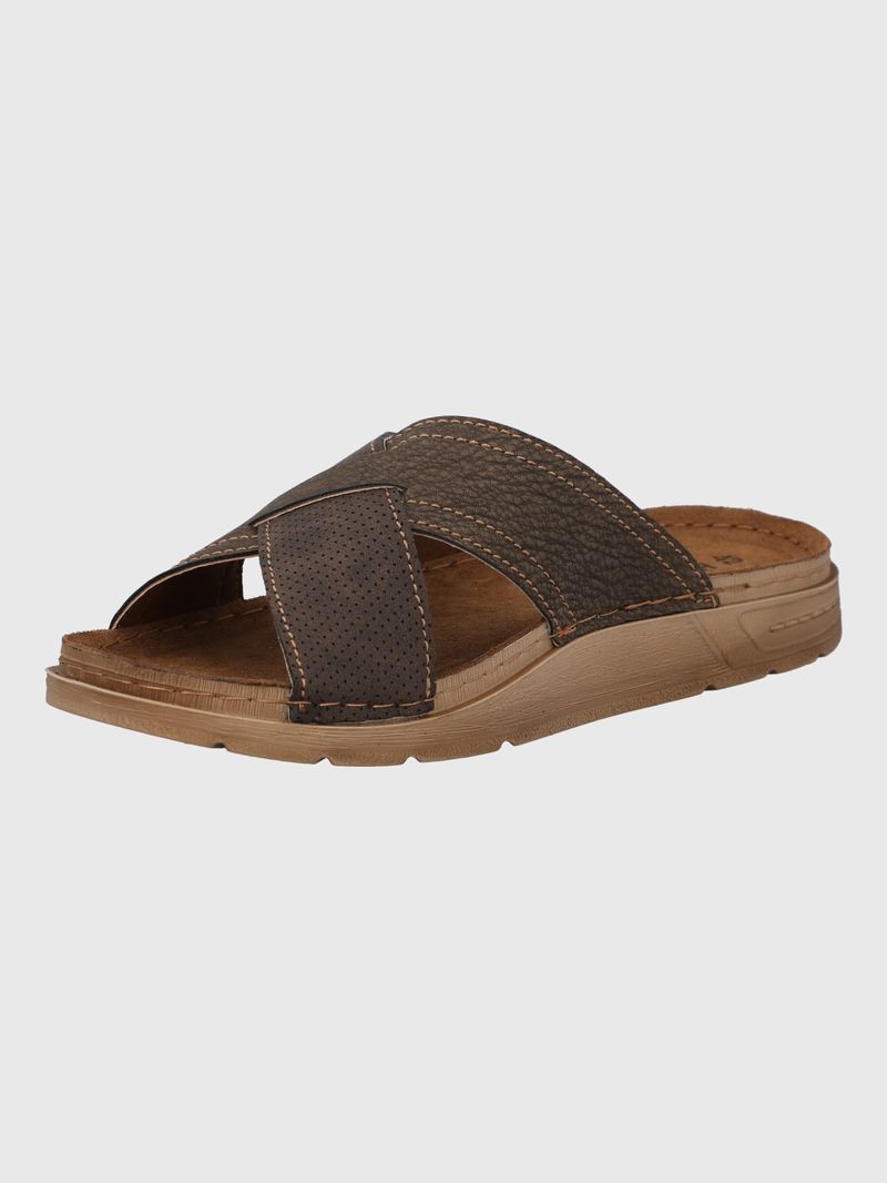 Sandalia Zuru Hombre Café Hush Puppies