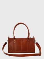 Cartera Cuero Mujer Dayton Bag Café Hush Puppies