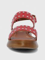 Sandalia Cerutti Mujer Merrada Roja Hush Puppies