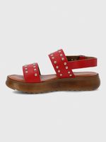 Sandalia Cerutti Mujer Merrada Roja Hush Puppies
