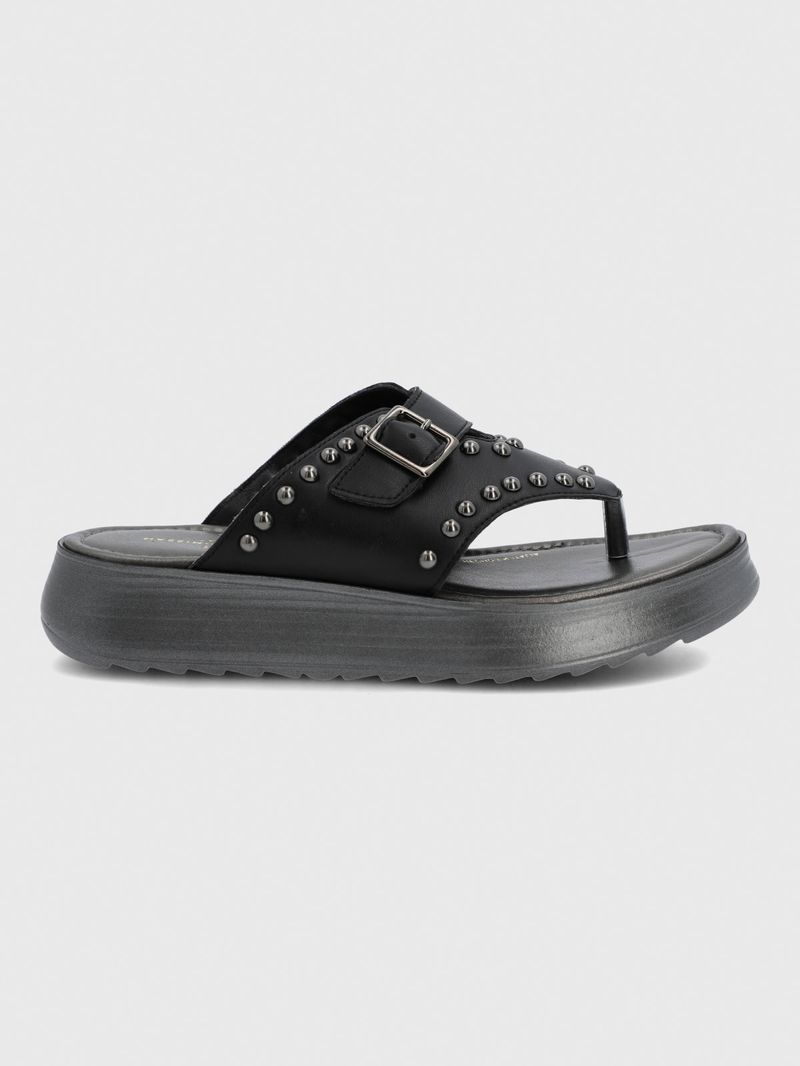 Sandalia Cerutti Mujer Liberaza Negra Hush Puppies