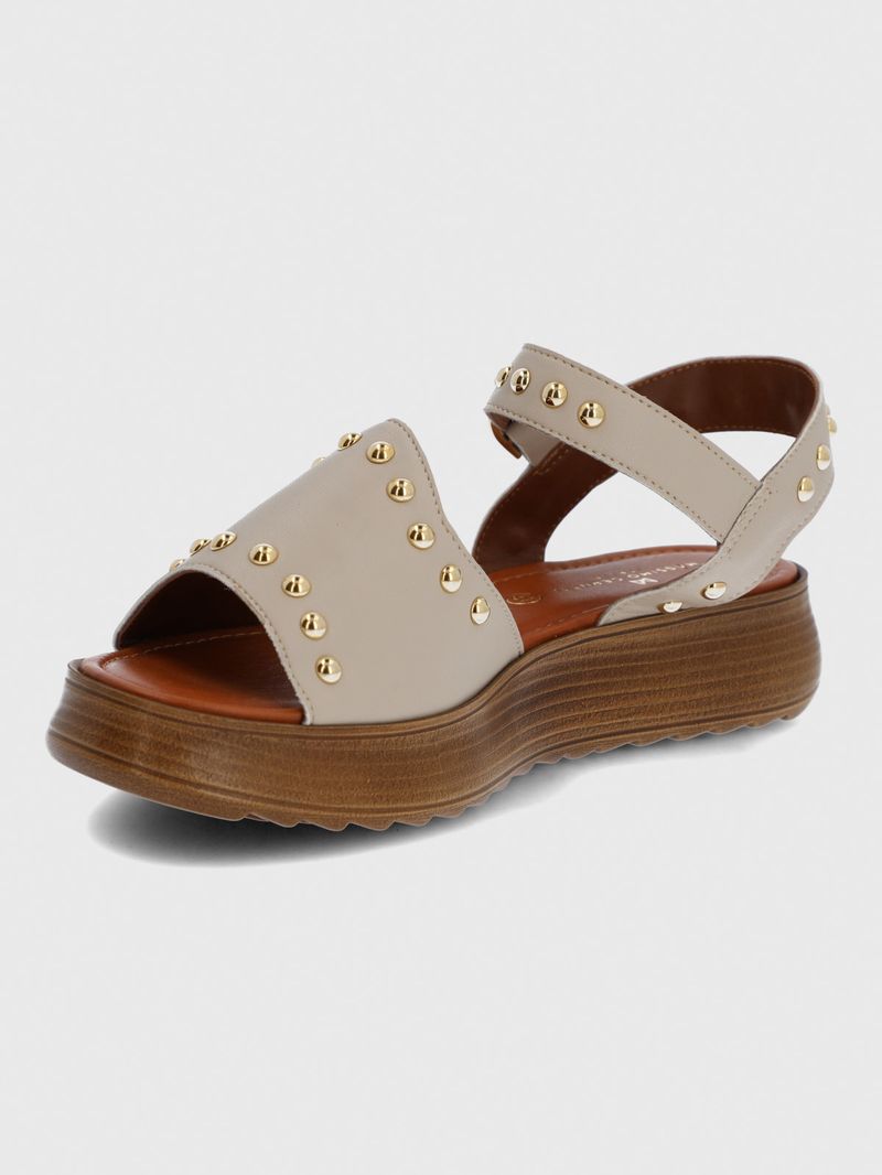 Sandalia Cerutti Mujer Cartiera Blanca Hush Puppies