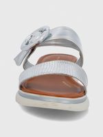 Sandalia Cerutti Mujer Dirillo Metalizada Hush Puppies