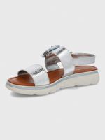 Sandalia Cerutti Mujer Dirillo Metalizada Hush Puppies
