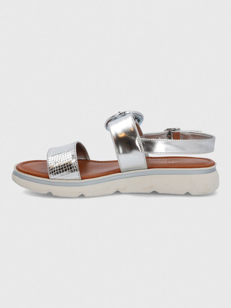 Sandalia Cerutti Mujer Dirillo Metalizada Hush Puppies