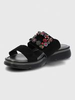Sandalia Cerutti Mujer Aquino Negra Hush Puppies