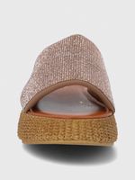 Sandalia Cerutti Mujer Saitta Metalizada Hush Puppies