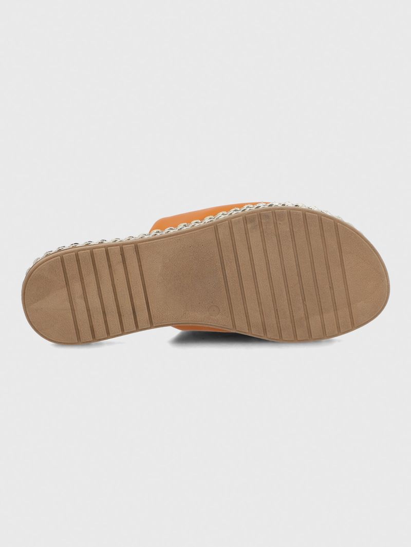 Sandalia Cerutti Mujer Ducato Naranja Hush Puppies