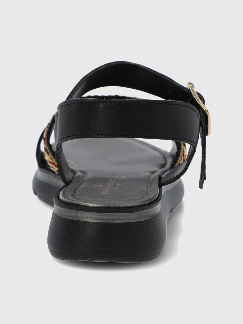 Sandalia Cerutti Mujer Sambucia Negra Hush Puppies