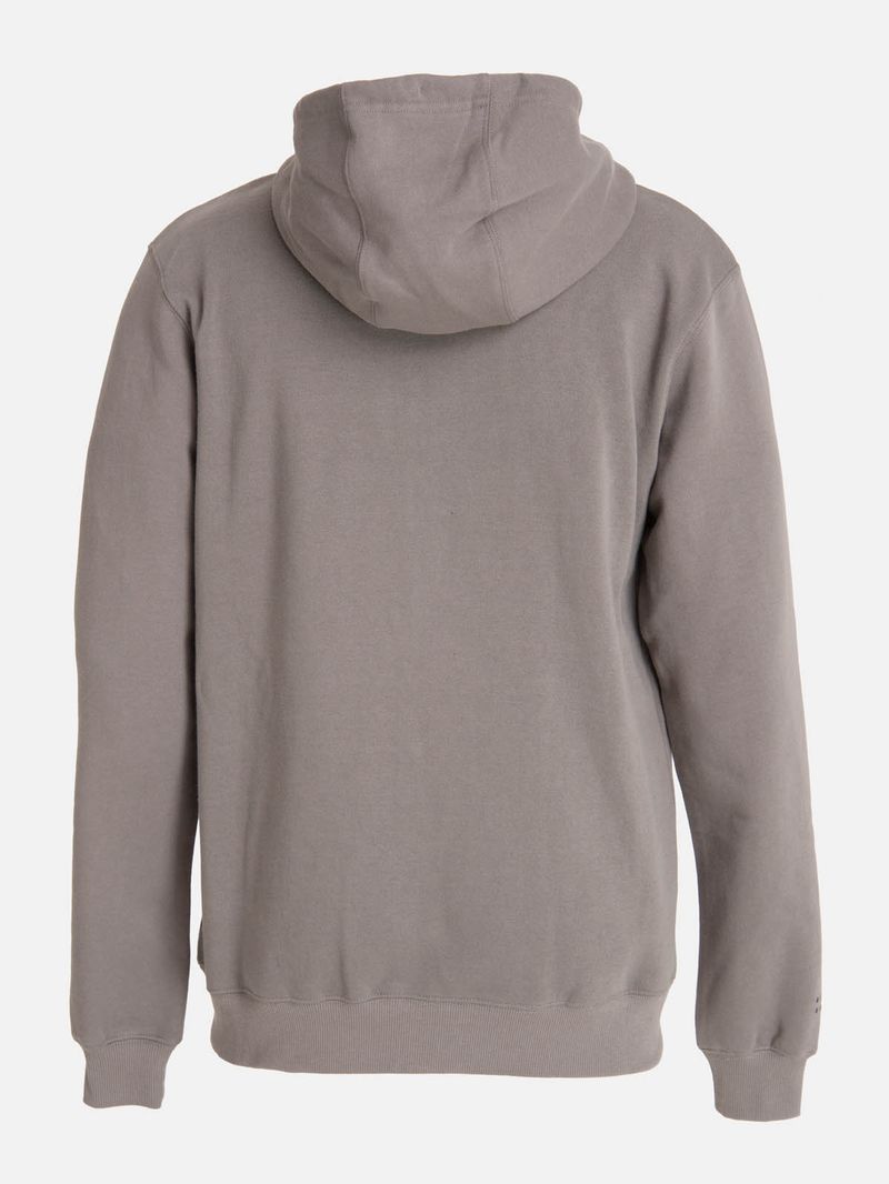Polerón Hombre Full Zipper Baggy Gris Billabong