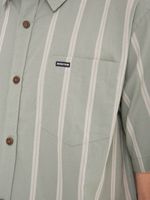 Camisa m/c Hombre Classic lines Verde Burton