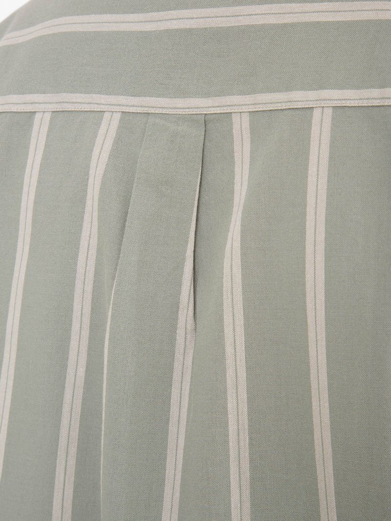 Camisa m/c Hombre Classic lines Verde Burton