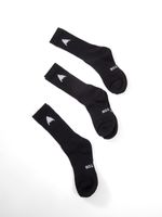 Calcetines Crew socks 3 Pack Negro Burton
