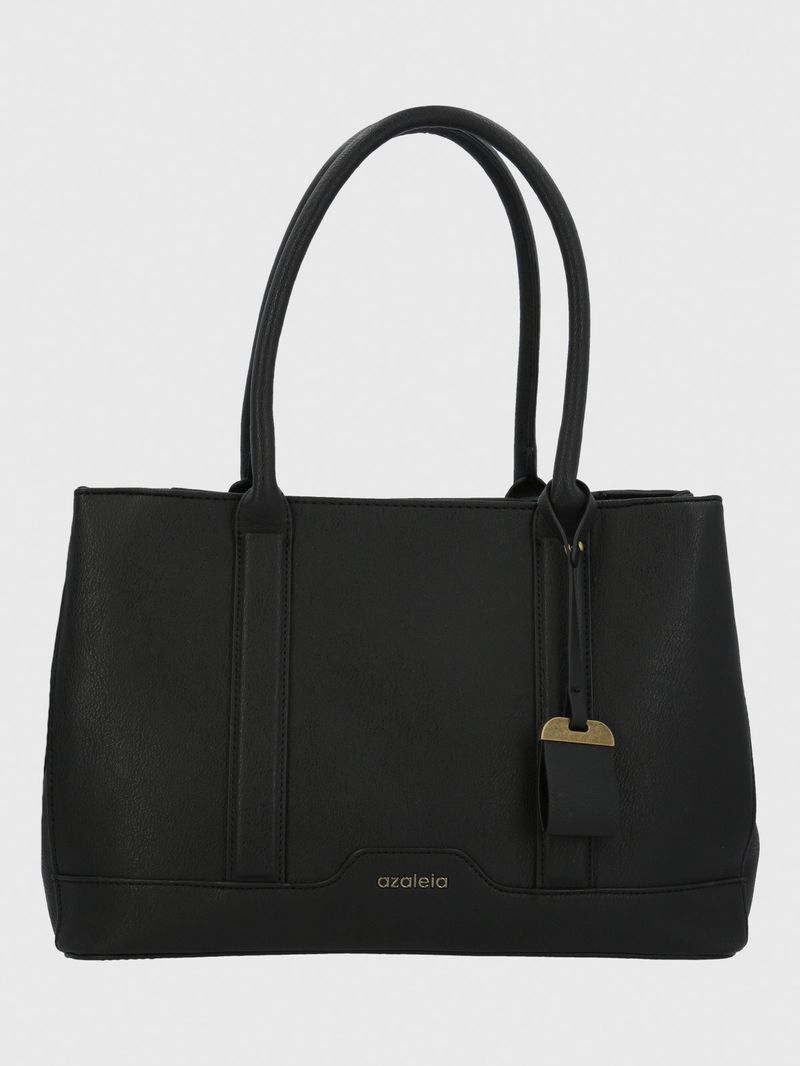 Cartera Mujer Marena Tote Negro Azaleia