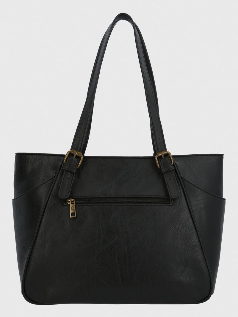 Cartera Mujer Julia Tote Negro Azaleia