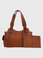 Cartera Mujer Julia Bag Café Azaleia