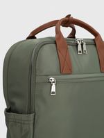 Mochila Mujer Emuna Backpack Verde Azaleia