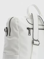 Cartera Mochila Mujer Pascal Backbag Blanco Azaleia