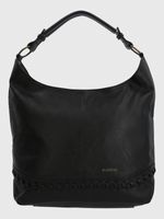Cartera Mujer Julia Hobo Negro Azaleia
