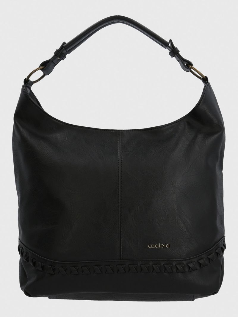 Cartera Mujer Julia Hobo Negro Azaleia