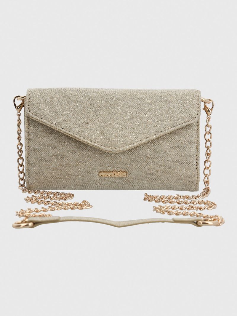 Cartera Mujer Rumba Bag Metalizado Azaleia