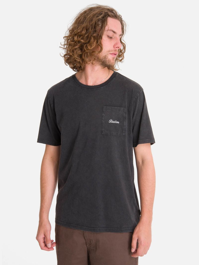 Polera m/c Hombre 90´s Tee Negro Burton