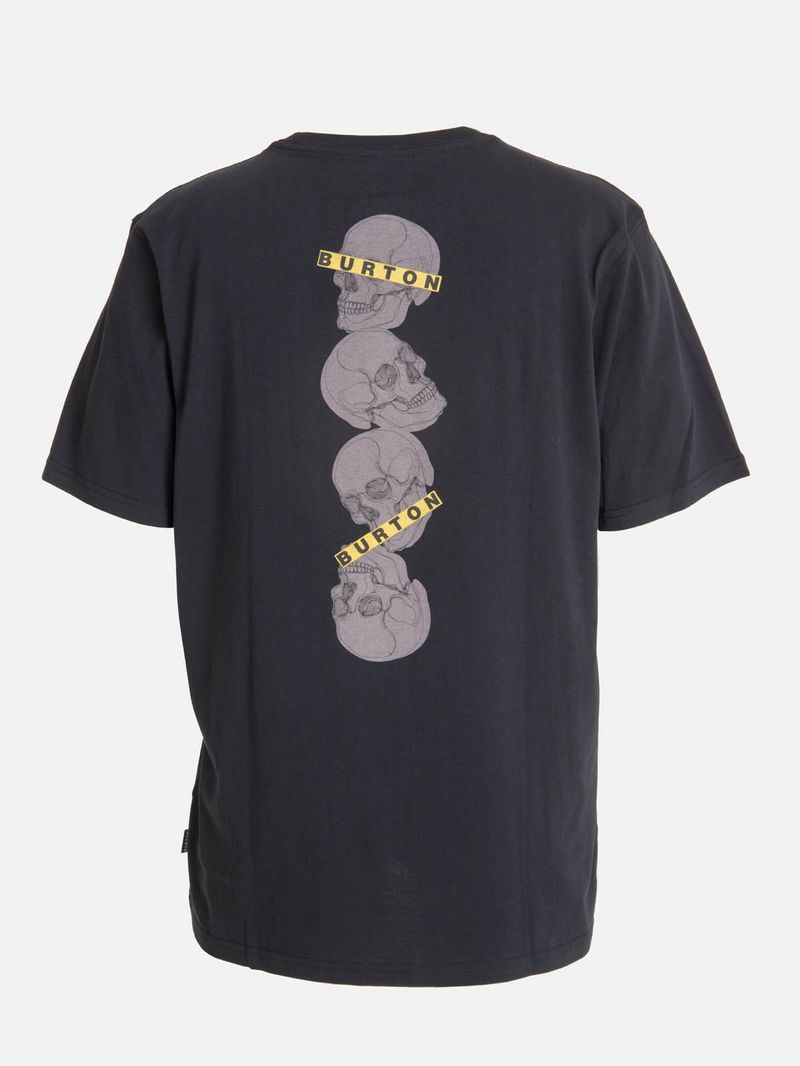 Polera m/c Hombre Skull tee Negro Burton