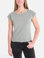 Polera m/c Mujer Essential Azul Burton