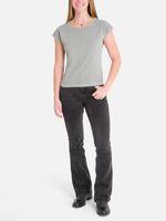 Polera m/c Mujer Essential Azul Burton