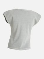 Polera m/c Mujer Essential Azul Burton