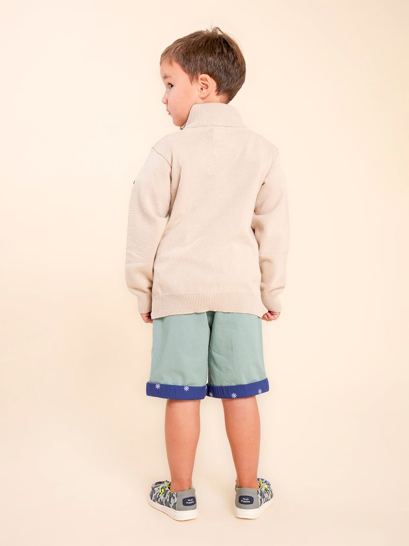 Chaleco Niño Lucas Crema