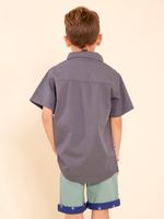 Camisa Niño Wild Gris