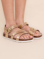 Sandalia Niña Polka Rosada