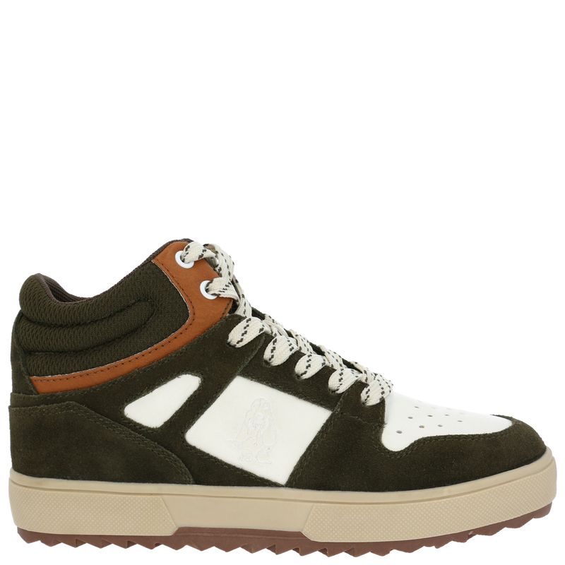 Zapatilla Cuero Niño Moslo Negro