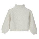 Chaleco Niña Amapola Crema