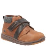 Botín Cuero Niño Runney  Café