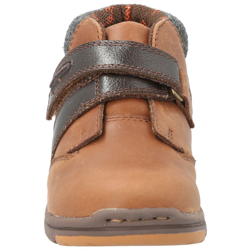 Botín Cuero Niño Runney  Café