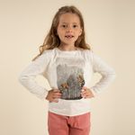 Polera Algodón Print Bosque