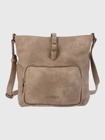 Cartera Mujer Kaia Crossbody Café Azaleia