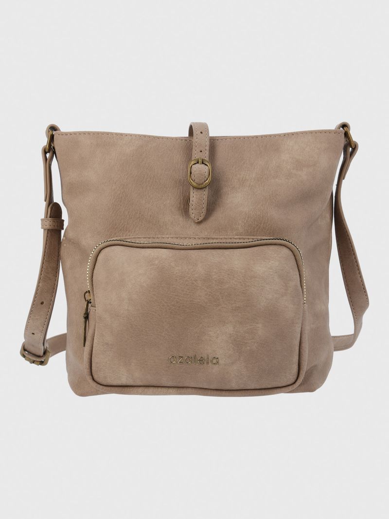 Cartera Mujer Kaia Crossbody Café Azaleia