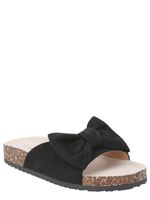 Sandalia Mujer Ermine Negro Azaleia