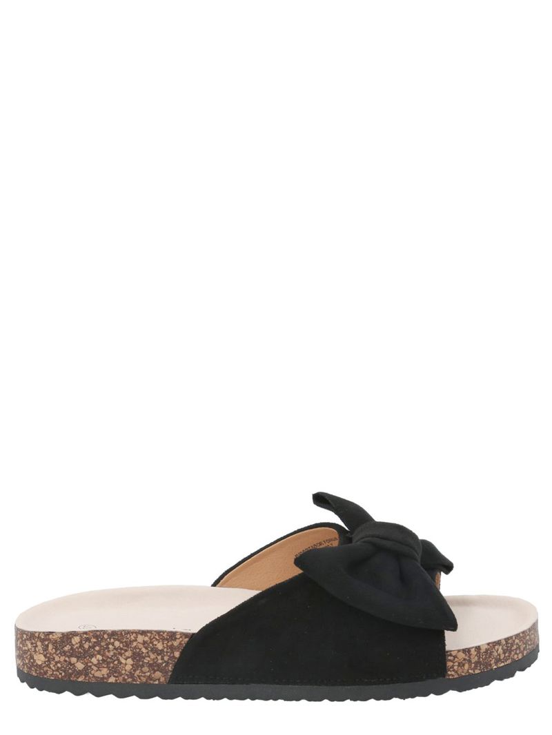 Sandalia Mujer Ermine Negro Azaleia