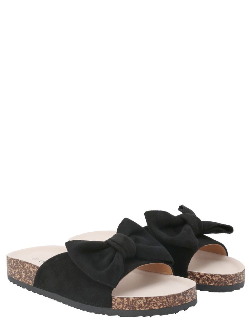 Sandalia Mujer Ermine Negro Azaleia